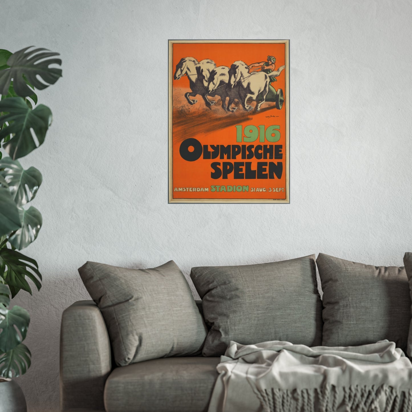 Olympische Spelen - 1916 - Amsterdam Stadion - Willy Sluiter
