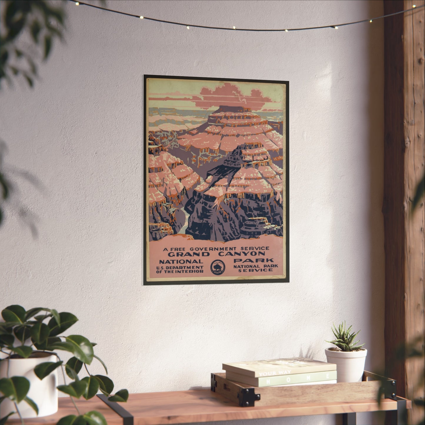 Grand Canyon National Park Poster - U.S. National Park Service (c.1930s-40s)