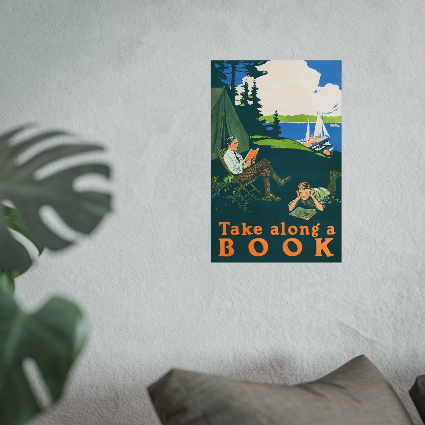 Take Along a Book - Magnus Norstad (c.1910s)