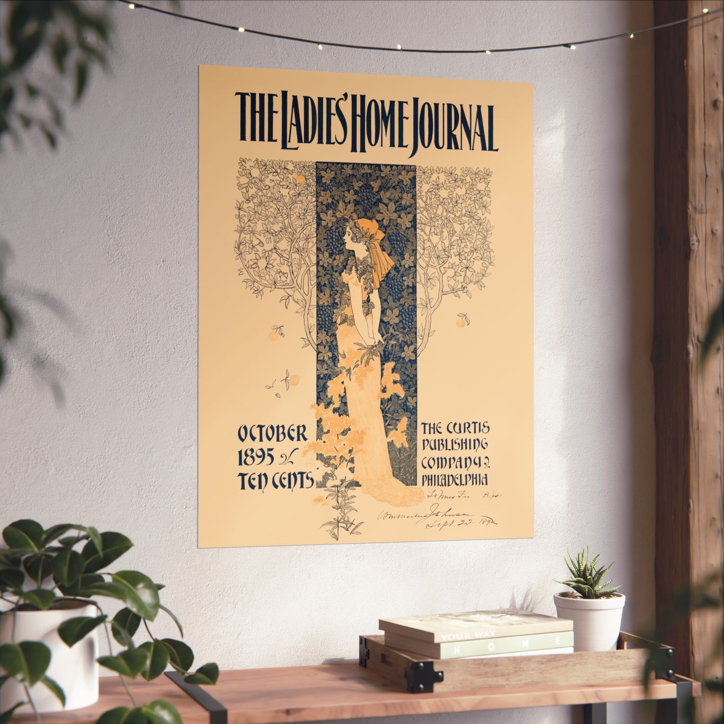 The Ladies’ Home Journal – October Cover - (c.1895)