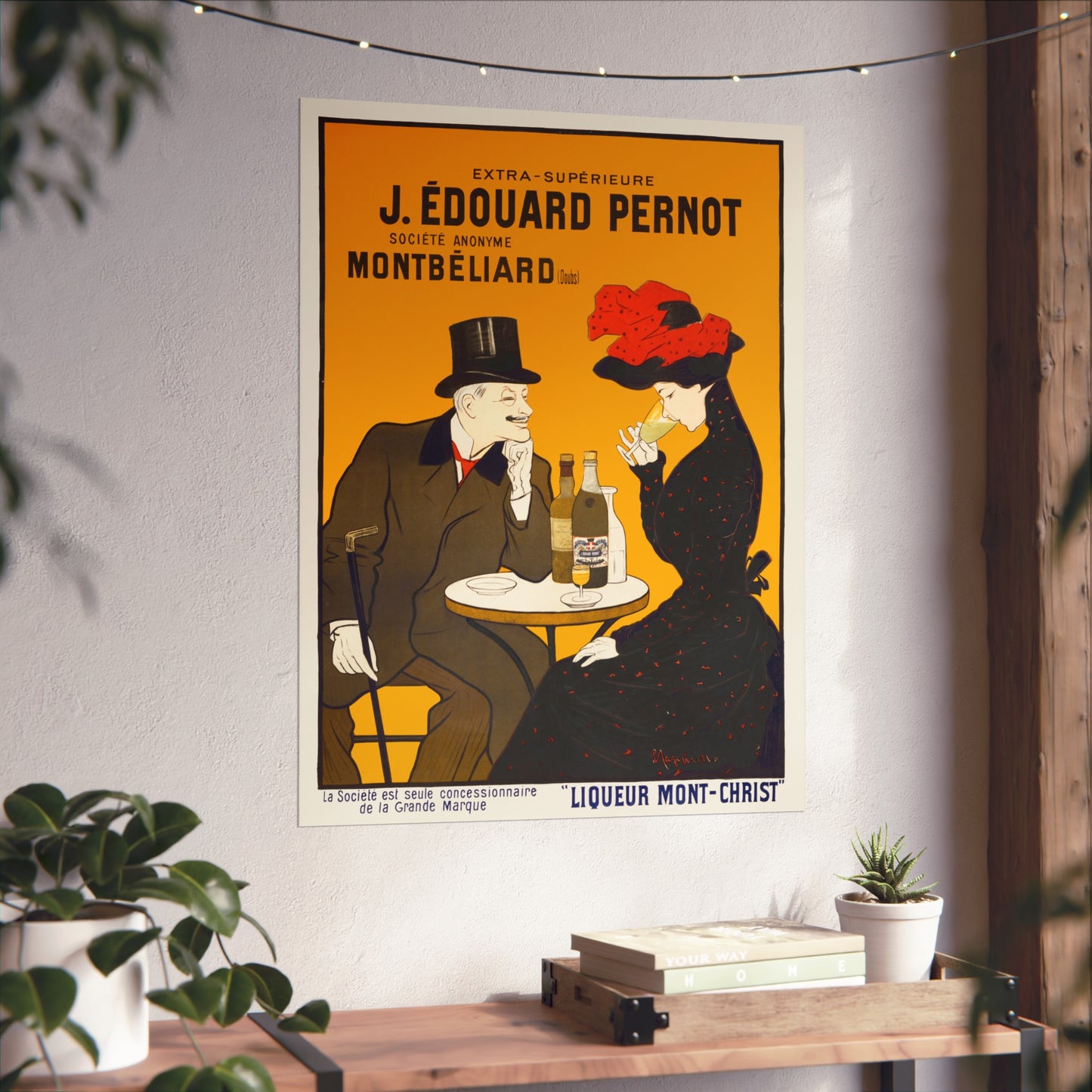 J. Édouard Pernot – Liqueur Mont-Christ Print