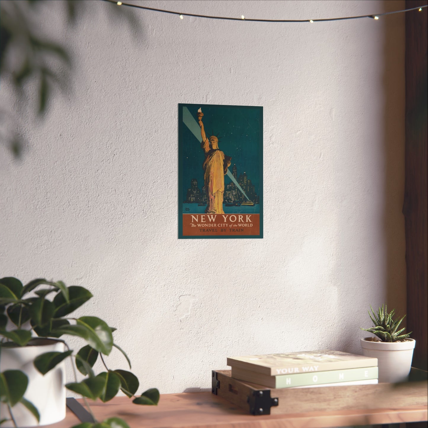 New York – The Wonder City of the World - Travel by Train - Adolph Triedler (c.1927)
