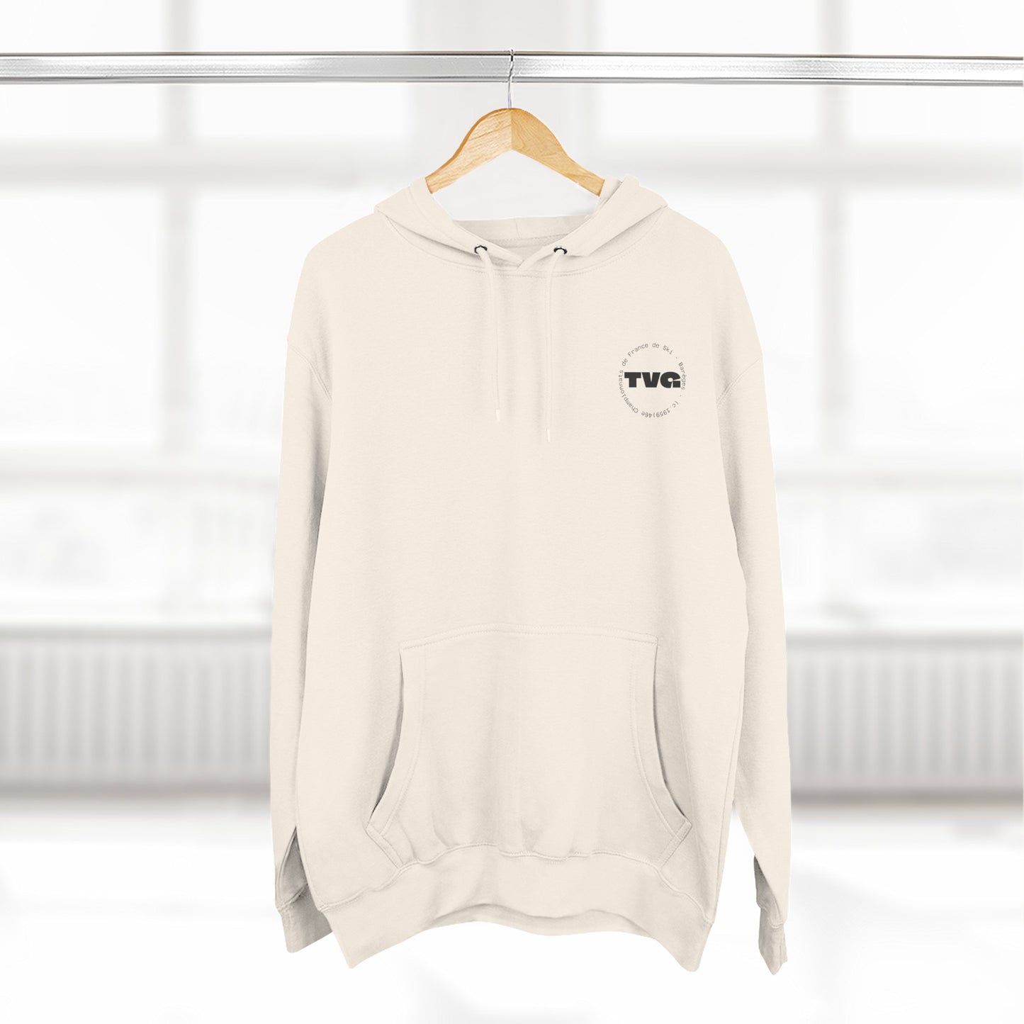 46e Championnats de France de Ski - Barèges - (c.1959) - Hooded Sweatshirt
