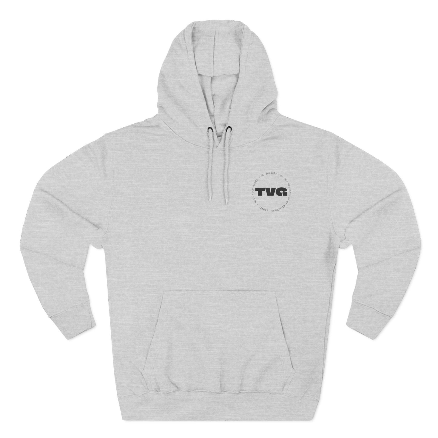 Wash Your Hands Before Touching Your Eyes - District of Columbia Society For The Prevention Of Blindness - (Ca. 1942) - Hooded Sweatshirt