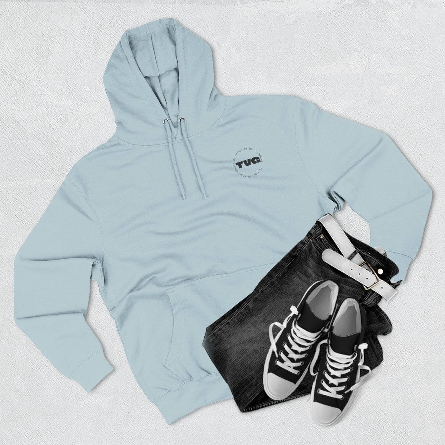 46e Championnats de France de Ski - Barèges - (c.1959) - Hooded Sweatshirt