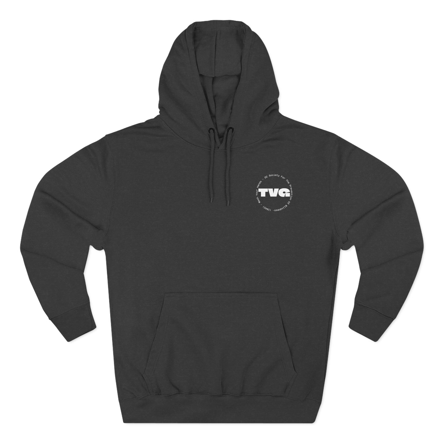 Wash Your Hands Before Touching Your Eyes - District of Columbia Society For The Prevention Of Blindness - (Ca. 1942) - Hooded Sweatshirt
