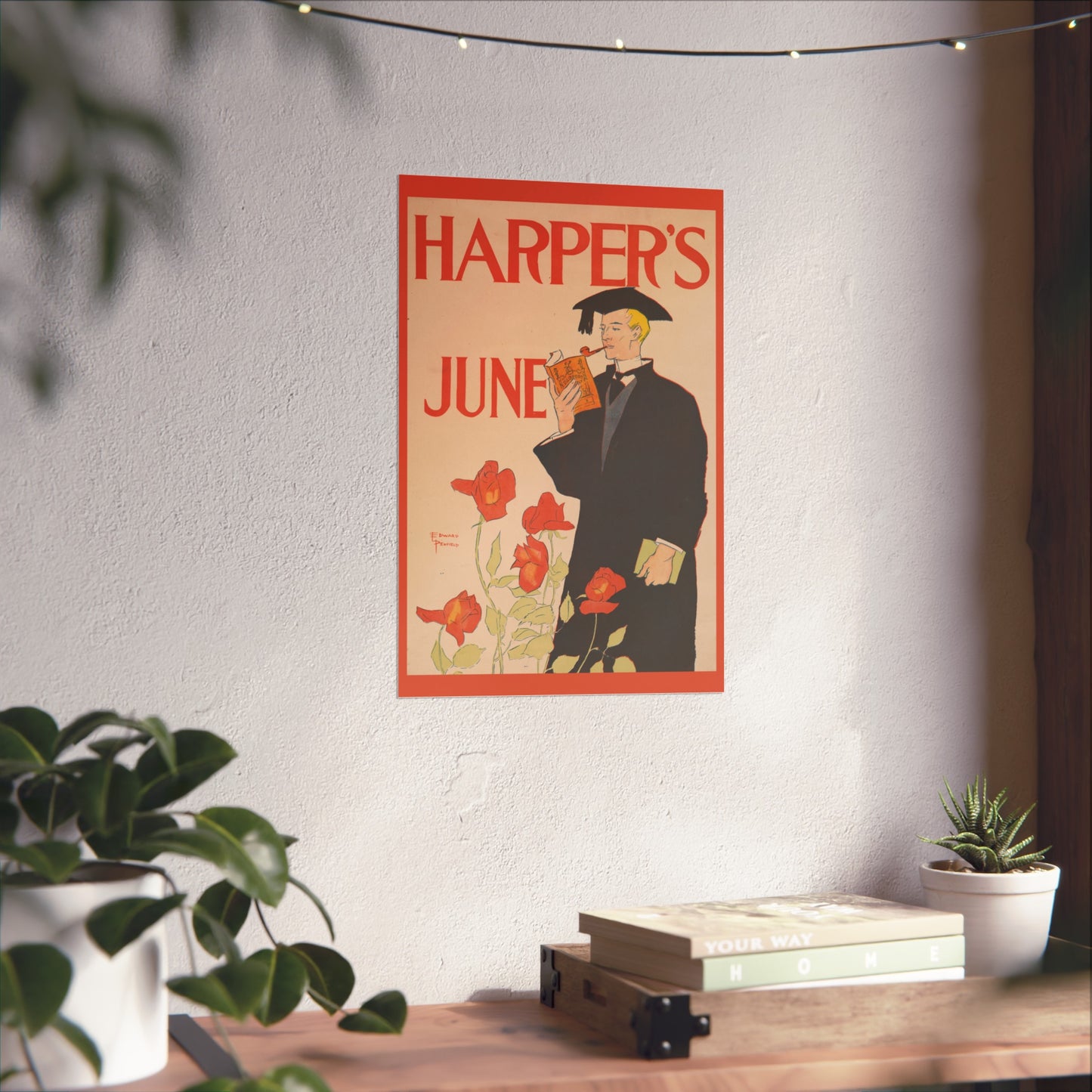 Harper's Magazine - June Print - Edward Penfield (c.1895)