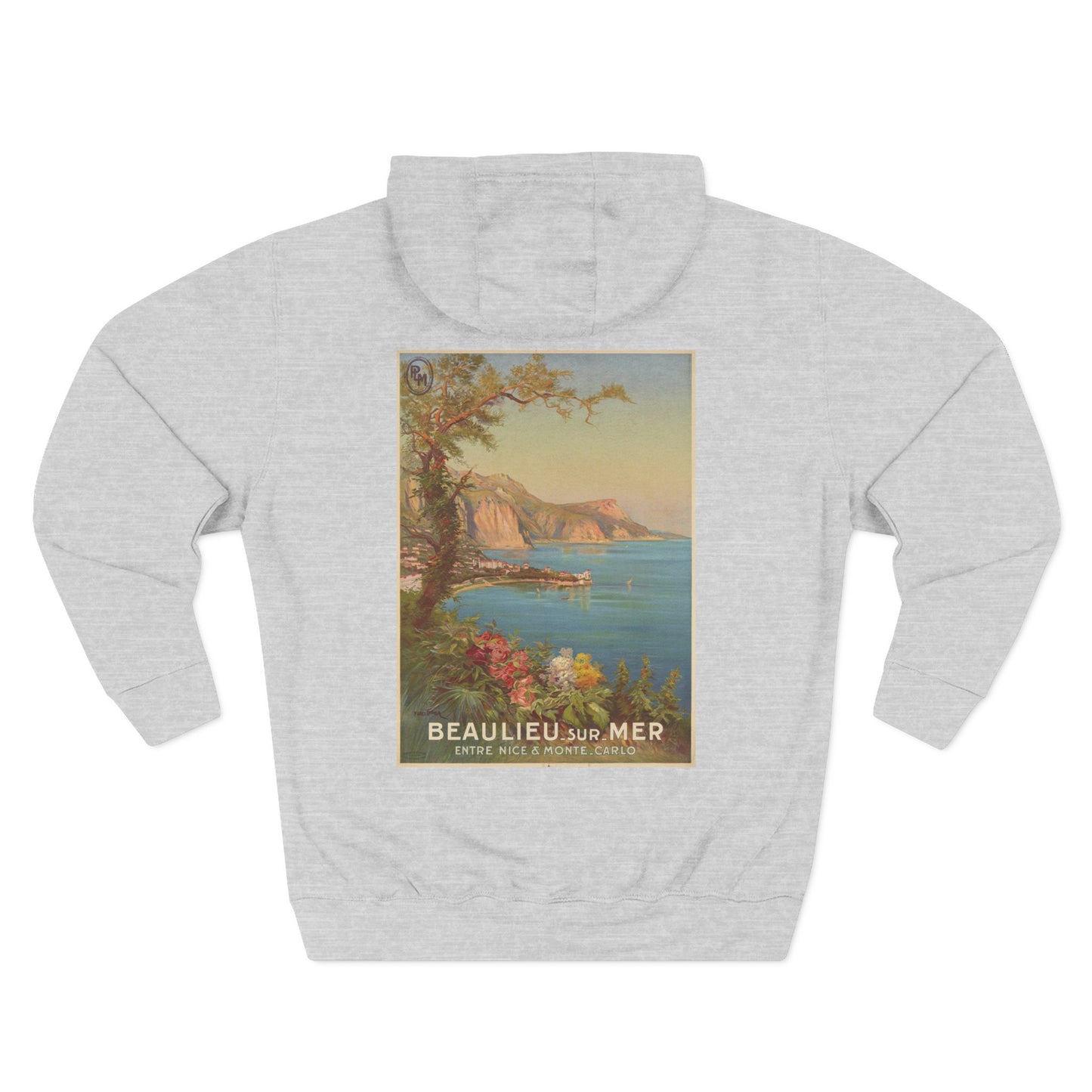 Beaulieu-sur-Mer - Monaco / Nice - Pierre Comba (Ca. 1920) - Hooded Sweatshirt
