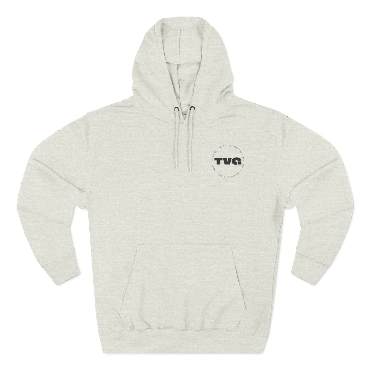 Wash Your Hands Before Touching Your Eyes - District of Columbia Society For The Prevention Of Blindness - (Ca. 1942) - Hooded Sweatshirt