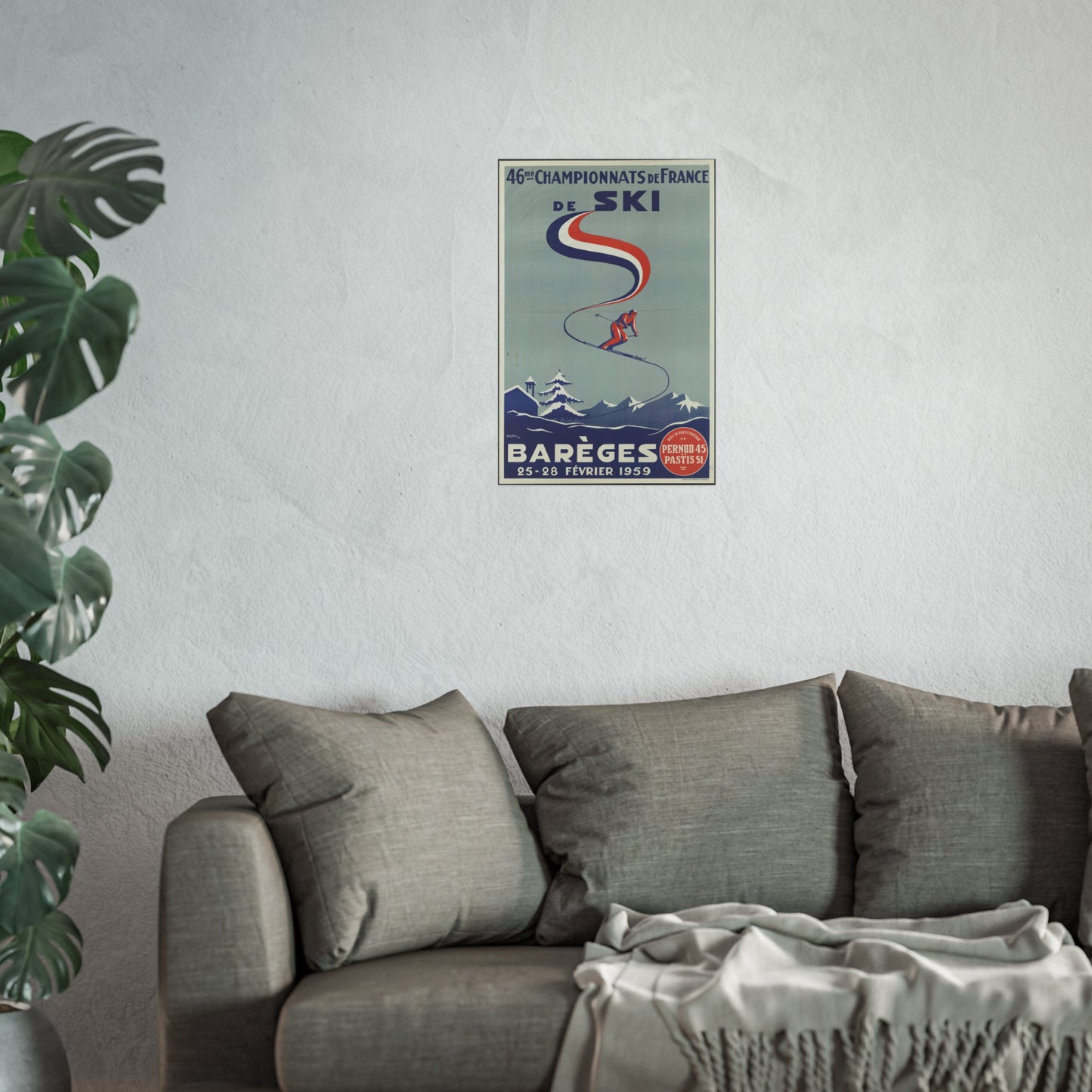 46e Championnats de France de Ski - Barèges - (c.1959)