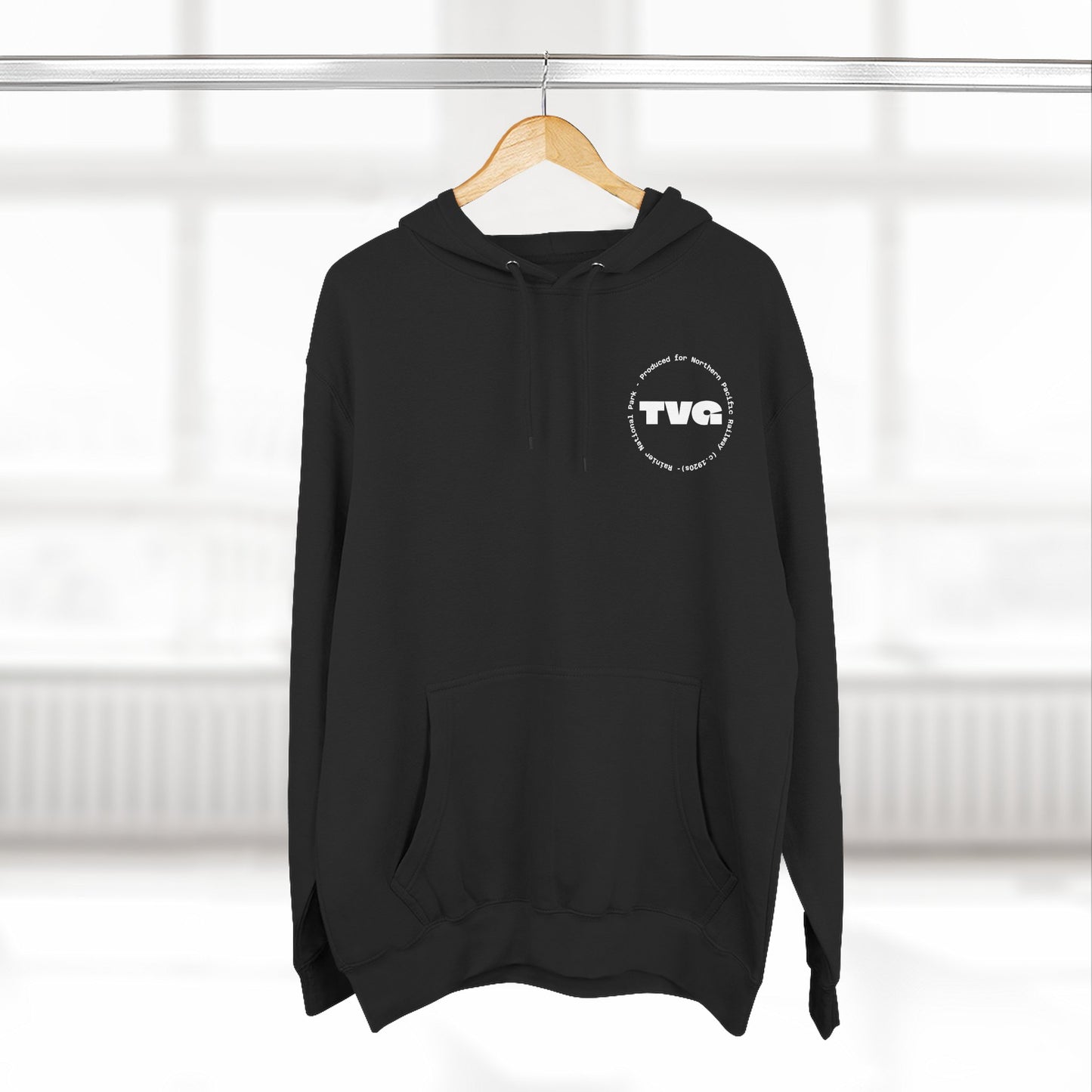 Rainier National Park - Produced for Northern Pacific Railway (c.1920s) - Hooded Sweatshirt