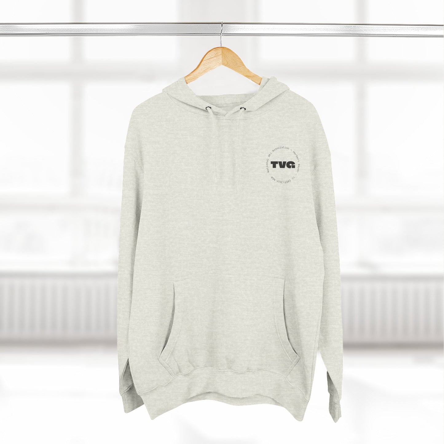 Join NSA - National Ski Association – Herbert Bayer - (c.1957). - Hooded Sweatshirt
