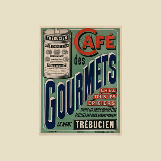 Café des Gourmets - Trébucien – (c.1890s)
