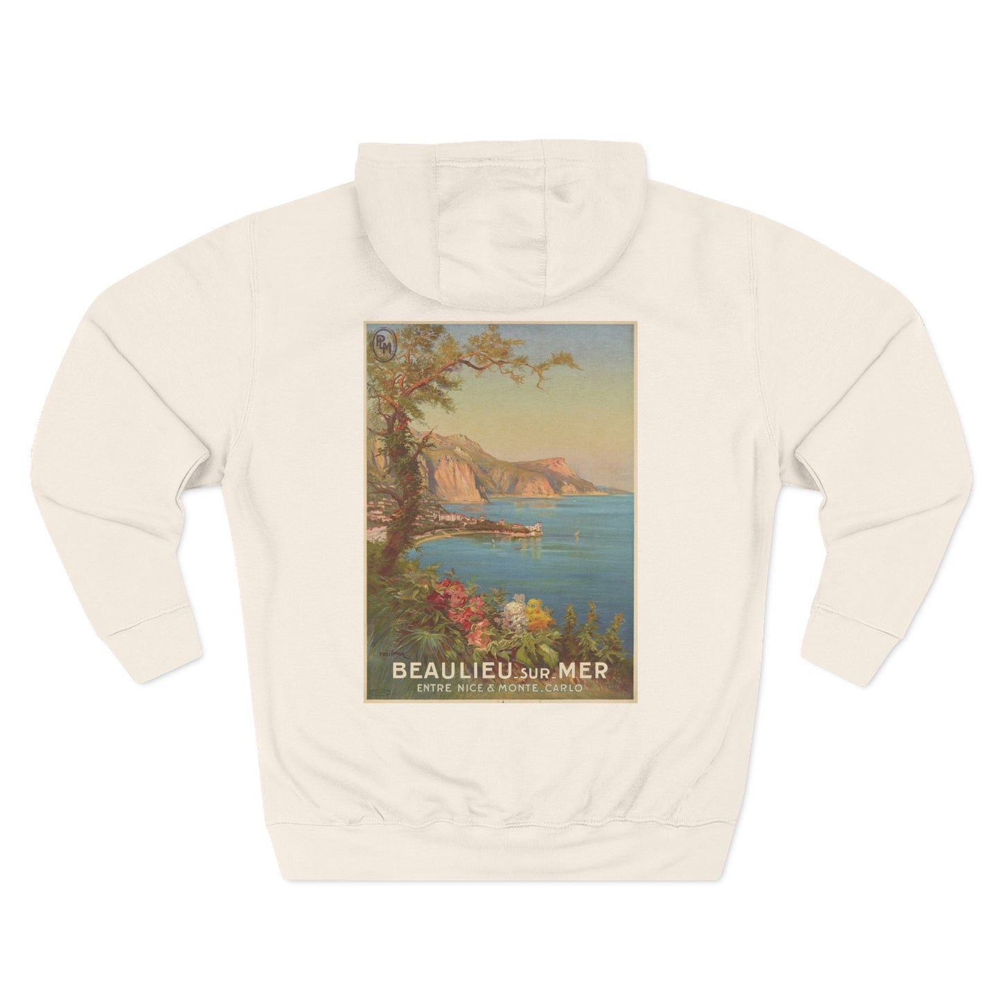 Beaulieu-sur-Mer - Monaco / Nice - Pierre Comba (Ca. 1920) - Hooded Sweatshirt