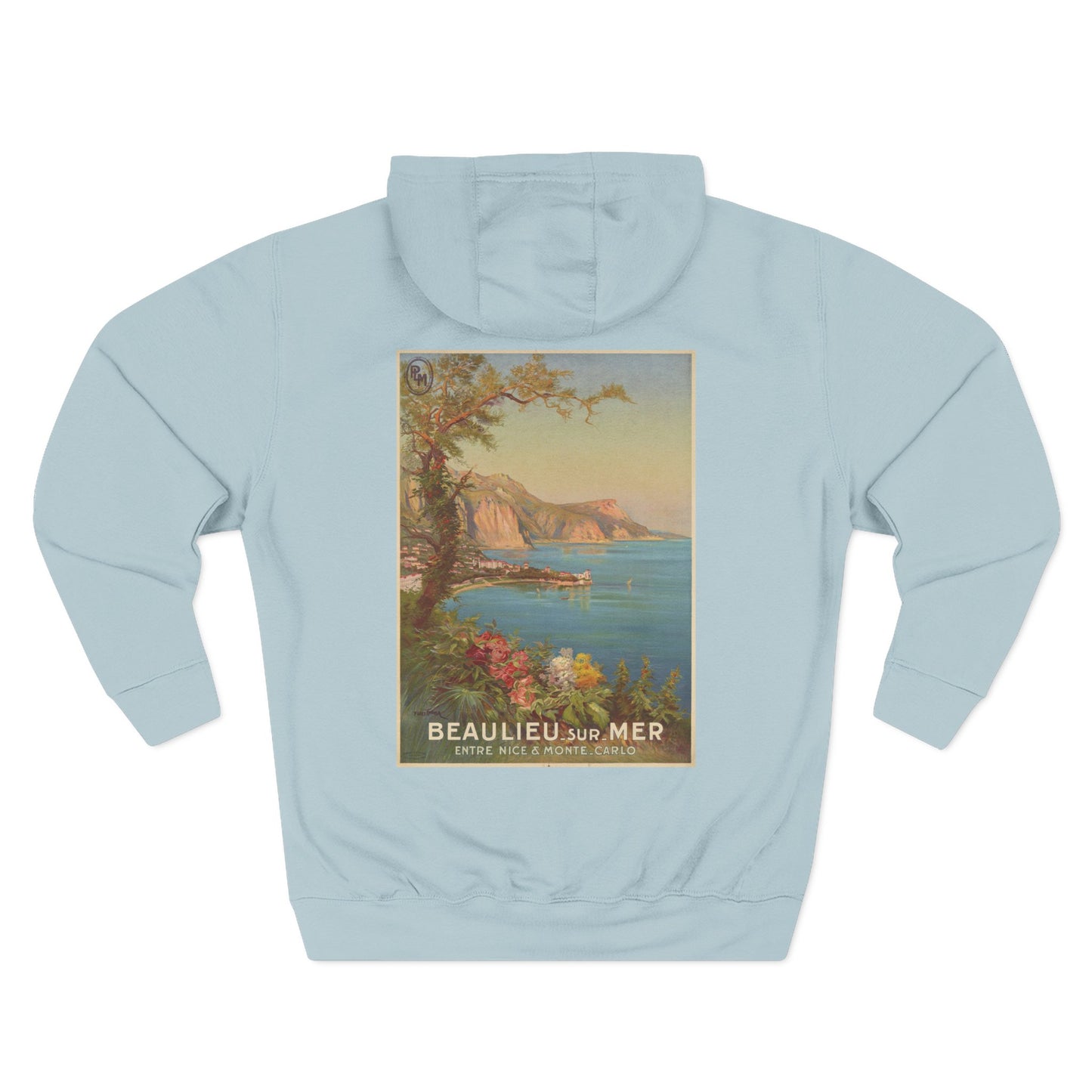 Beaulieu-sur-Mer - Monaco / Nice - Pierre Comba (Ca. 1920) - Hooded Sweatshirt