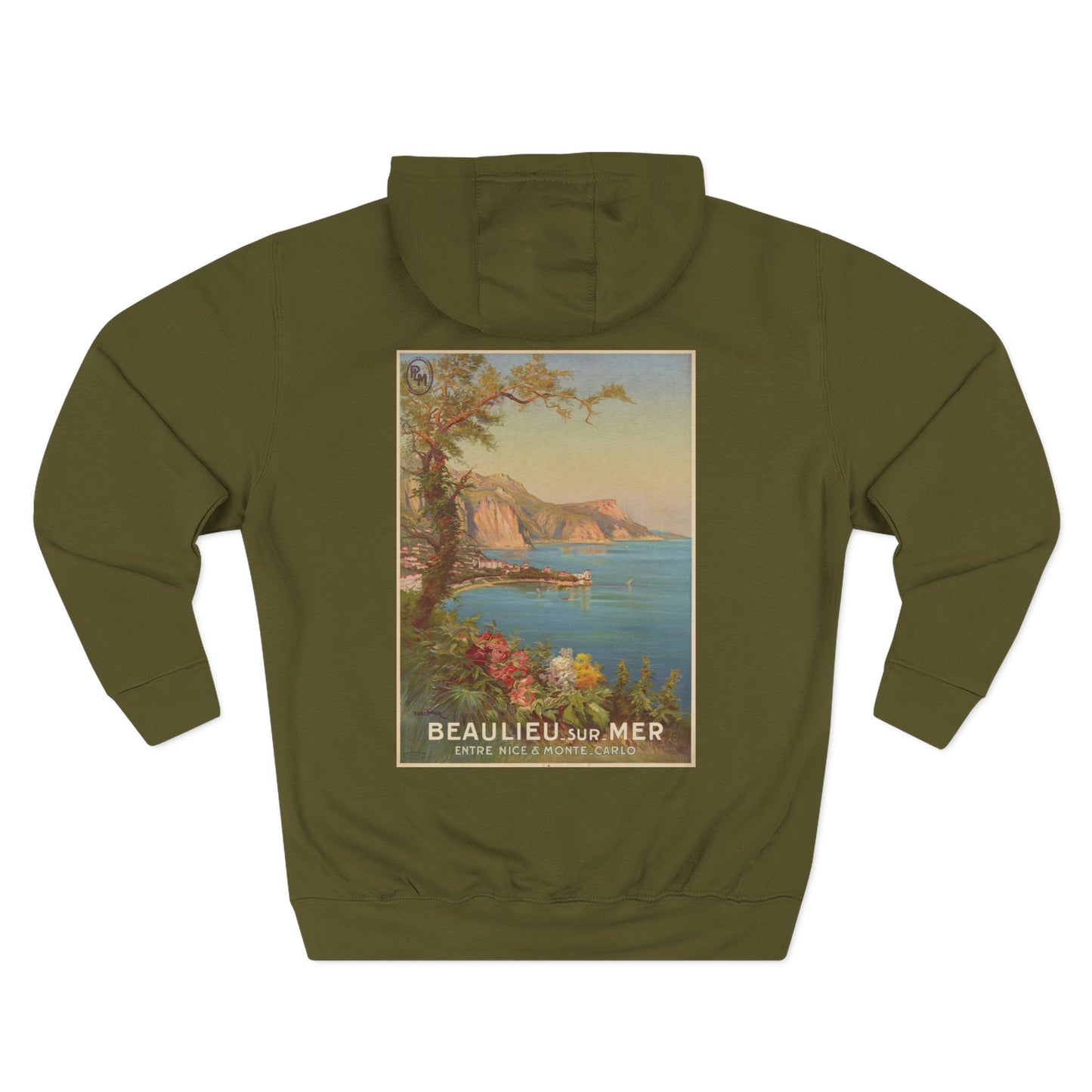 Beaulieu-sur-Mer - Monaco / Nice - Pierre Comba (Ca. 1920) - Hooded Sweatshirt