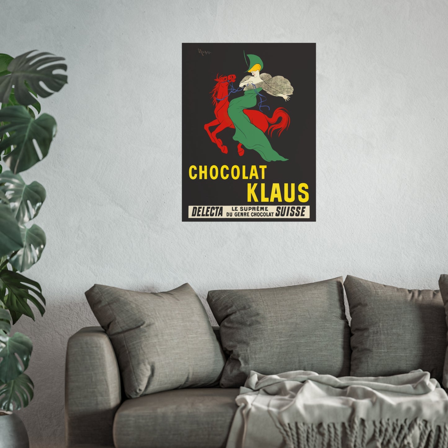 Chocolat Klaus Poster – Leonetto Cappiello (c. 1903)
