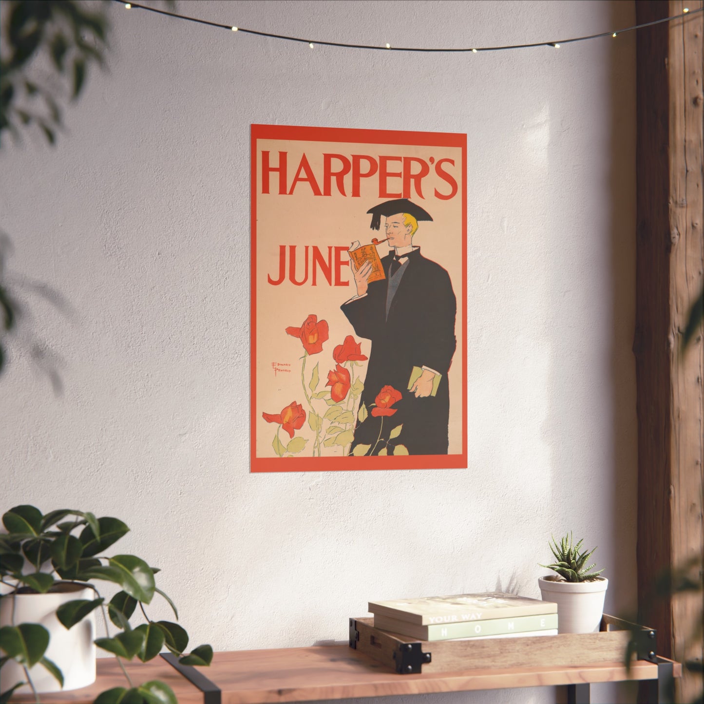 Harper's Magazine - June Print - Edward Penfield (c.1895)