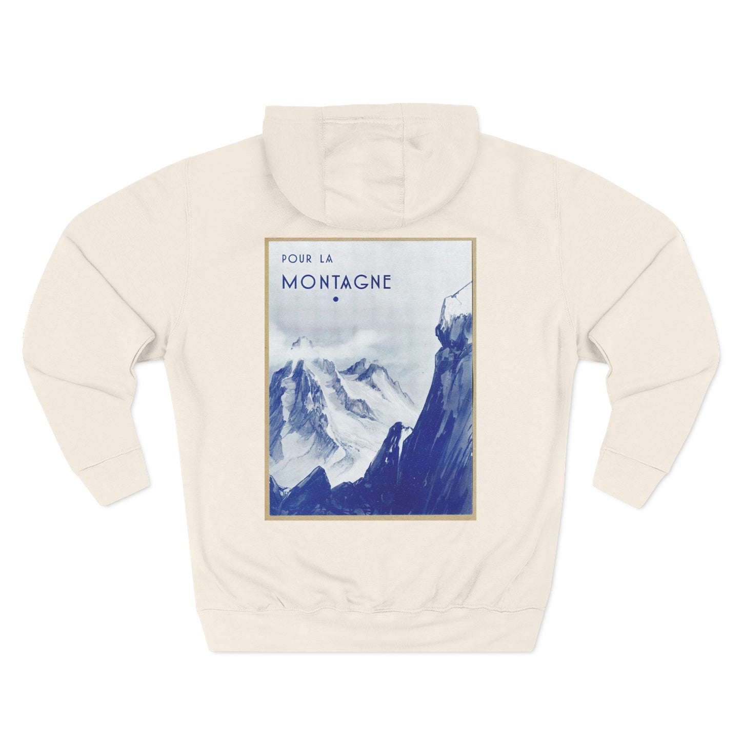 Pour la montagne - Laboratoires du docteur P. Astier - (French, 20th Century) - Hooded Sweatshirt